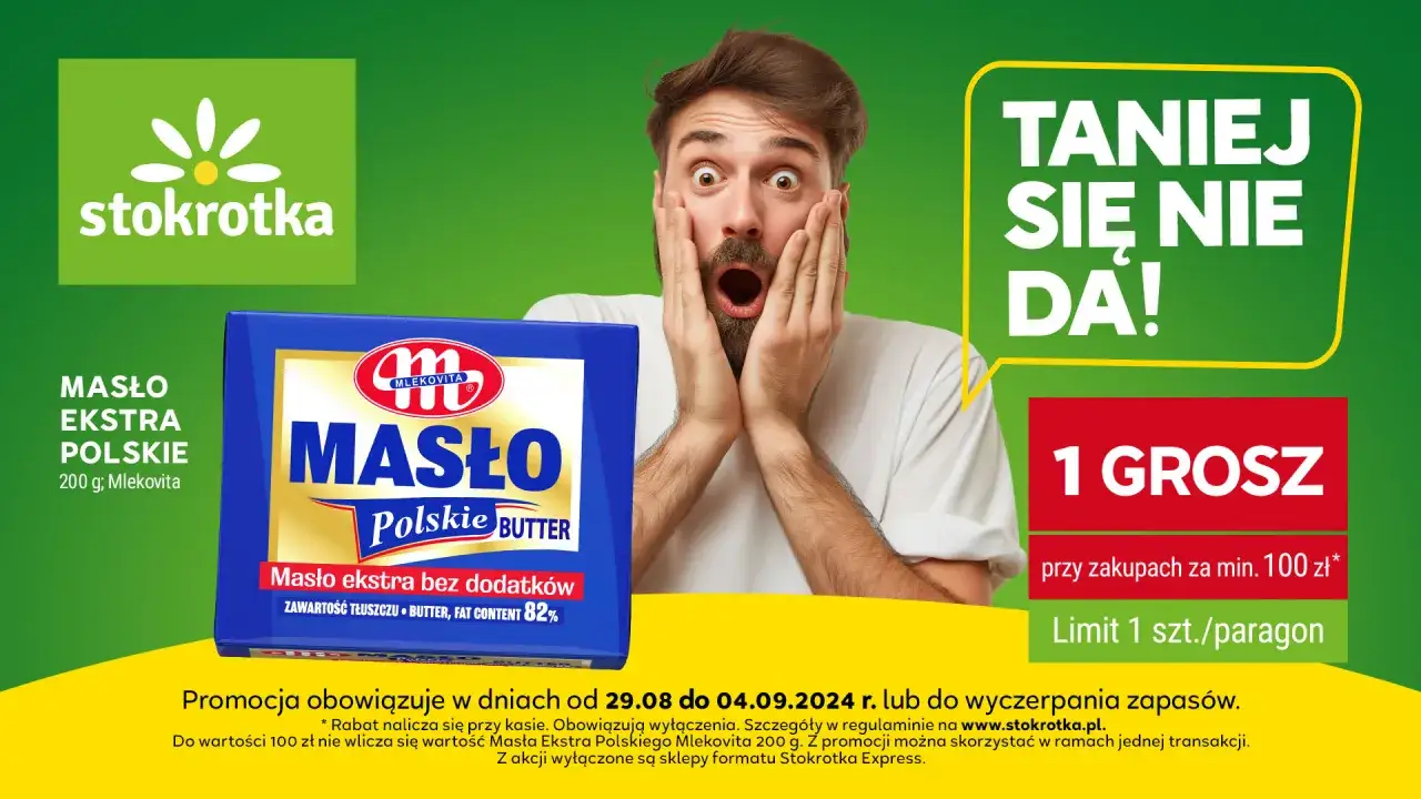 aktualne promocje masła w sklepach
